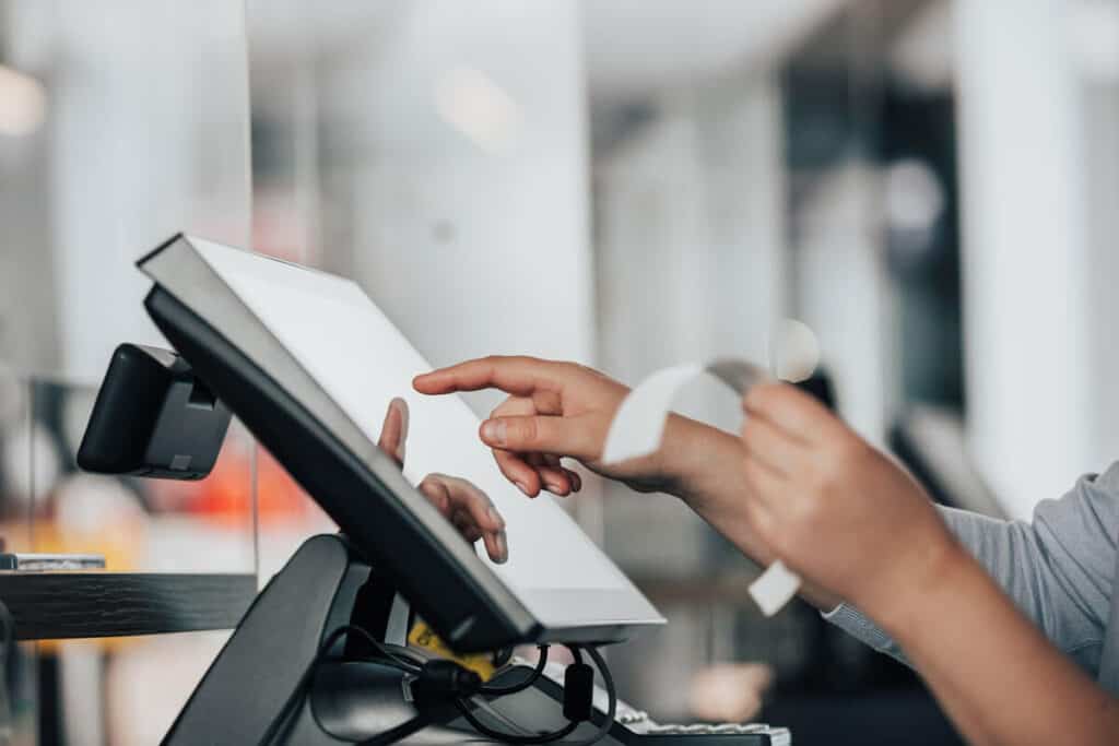 Point of sale register