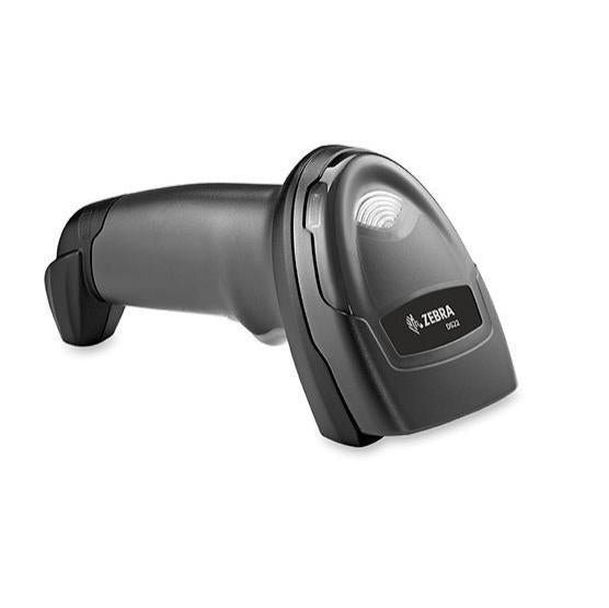 Zebra DS2208-SR barcode reader, 1D/2D - USB kit with stand.